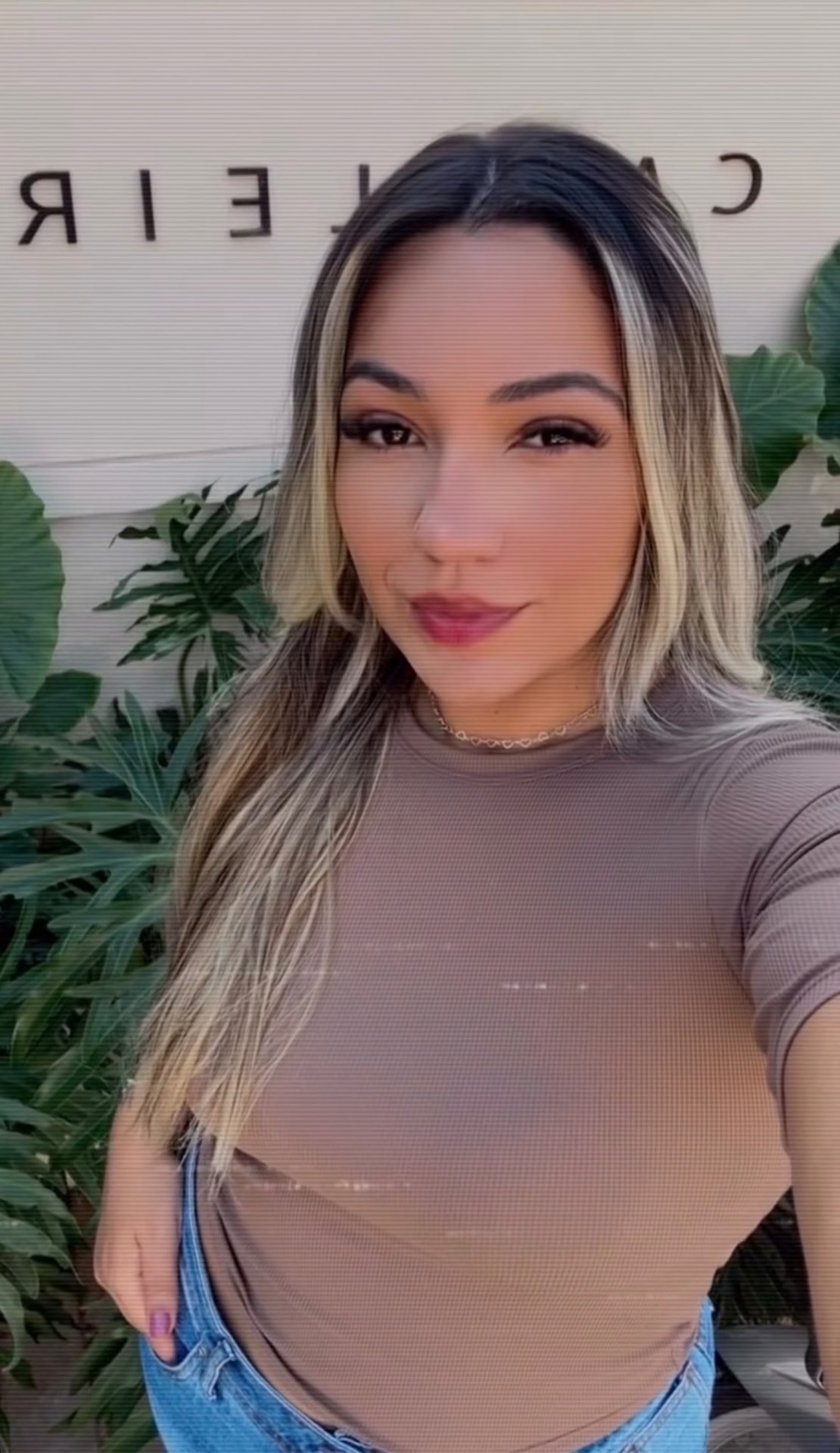 Geovana Gomes, profissional de beleza capilar